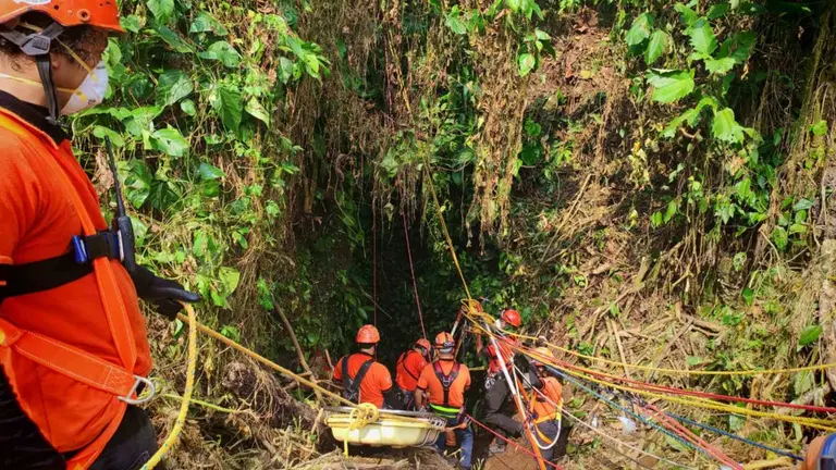 rescatan cuerpo en Altotonga