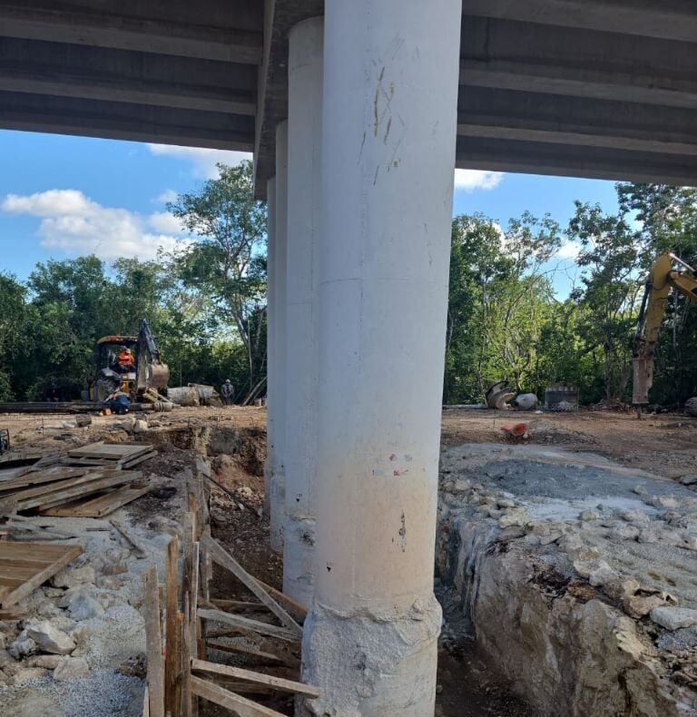 hundimiento pilotes Tren Maya