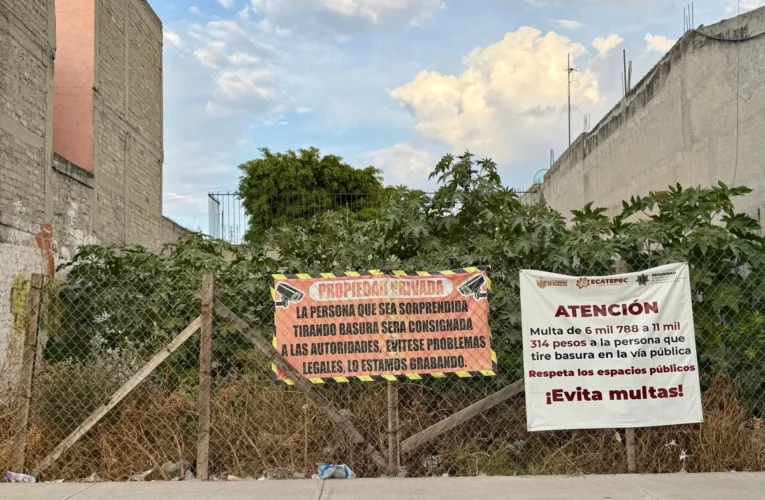 Construirán centro de apoyo para mujeres en lote de Jardines de Morelos