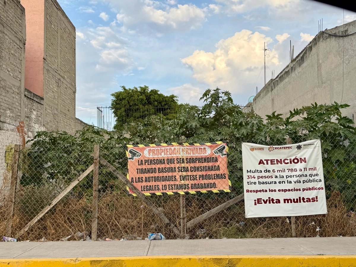 terreno del Monstruo de Ecatepec
