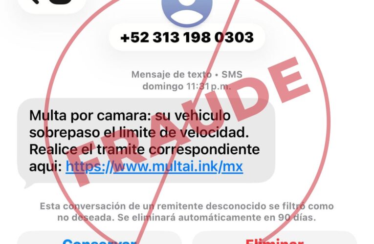 ¡Alerta vial! El SMS de la multa falsa que vacía tus cuentas en la CDMX