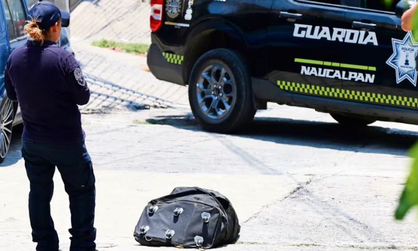 cadáver en maleta en Naucalpan