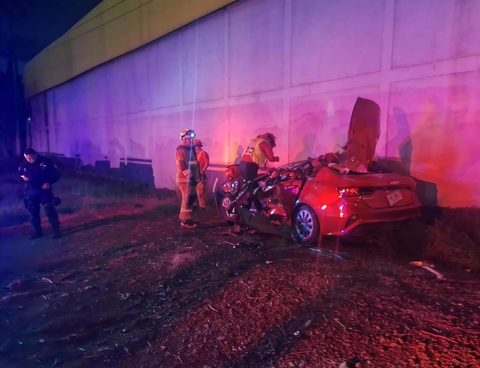 volcadura en Ramos Arizpe