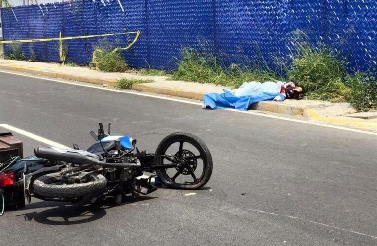 Suman 100 motociclistas muertos en accidentes viales