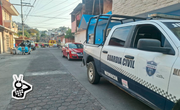 Ataque armado en Uruapan deja un hombre sin vida en la colonia La Quinta