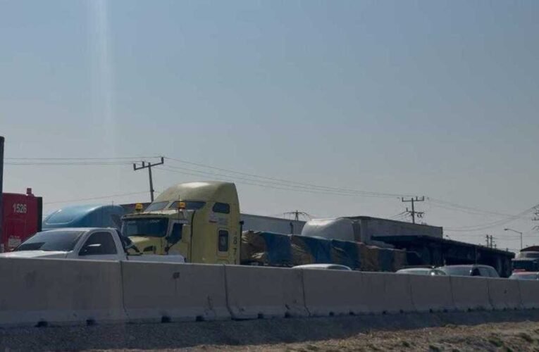 Autopista México – Querétaro: 13 km de tráfico paralizan la circulación en El Marqués