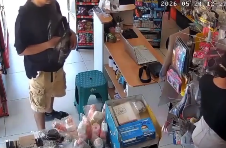 ¡VIOLENCIA SALVAJE! ACUCHILLAN A JOVEN DURANTE ASALTO A PAPELERÍA EN IXTAPA