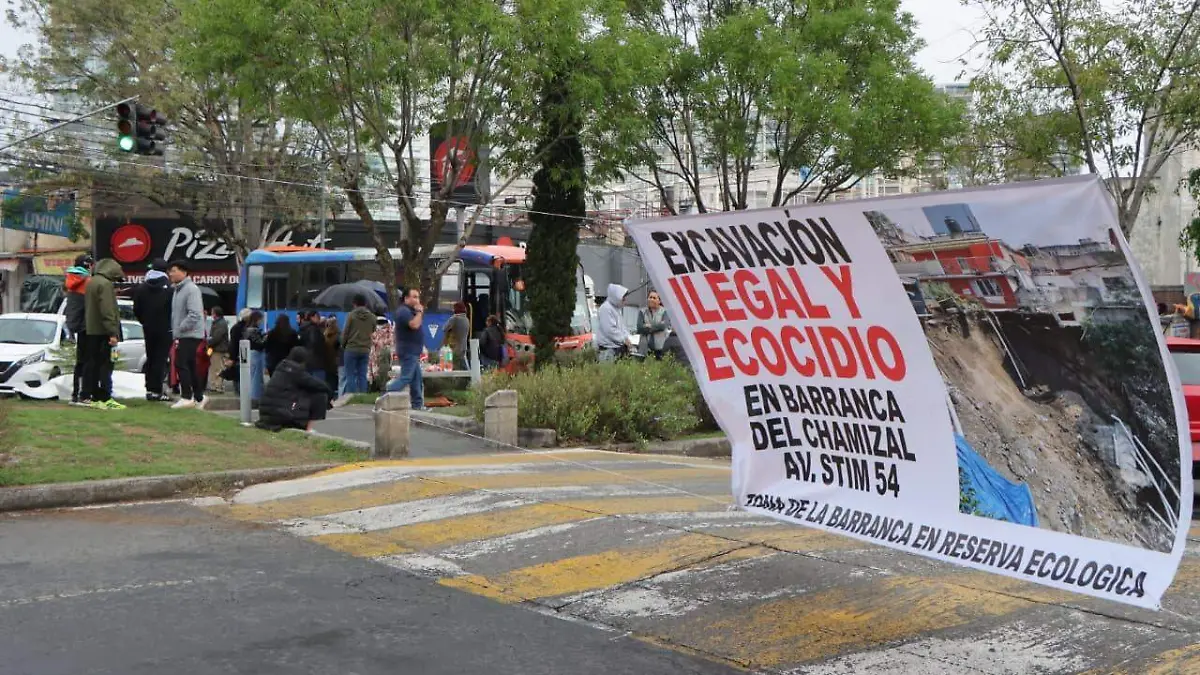Deslaves en El Chamizal