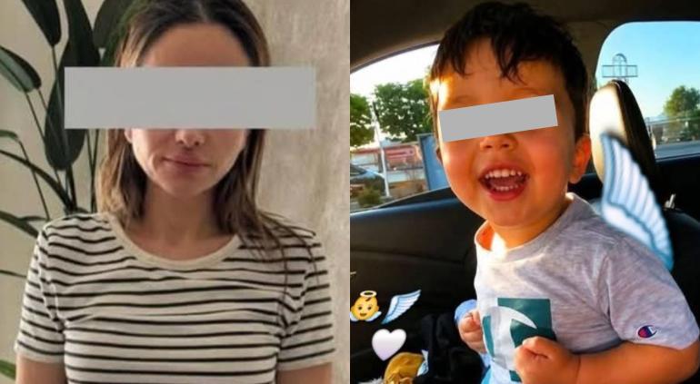 Madre olvida bebé en auto