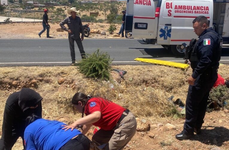 Accidentes en Zacatecas dejan múltiples lesionados y cuantiosos daños este fin de semana