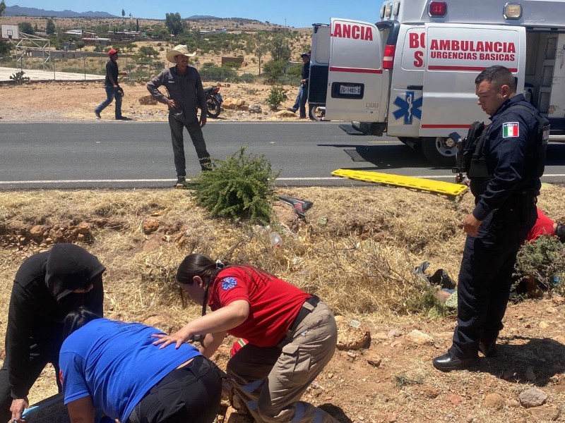 Saldo de accidentes en Zacatecas