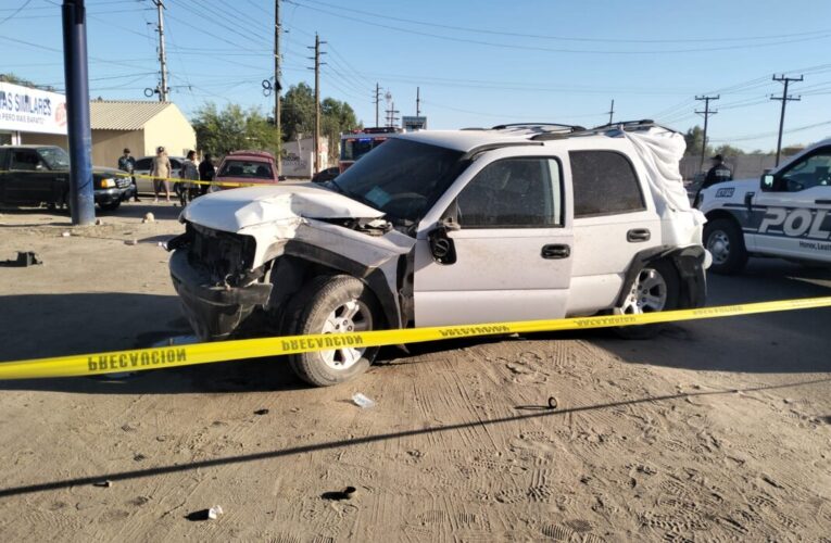 Un bebé y una menor mueren en trágico accidente en el Ejido Pátzcuaro, Mexicali