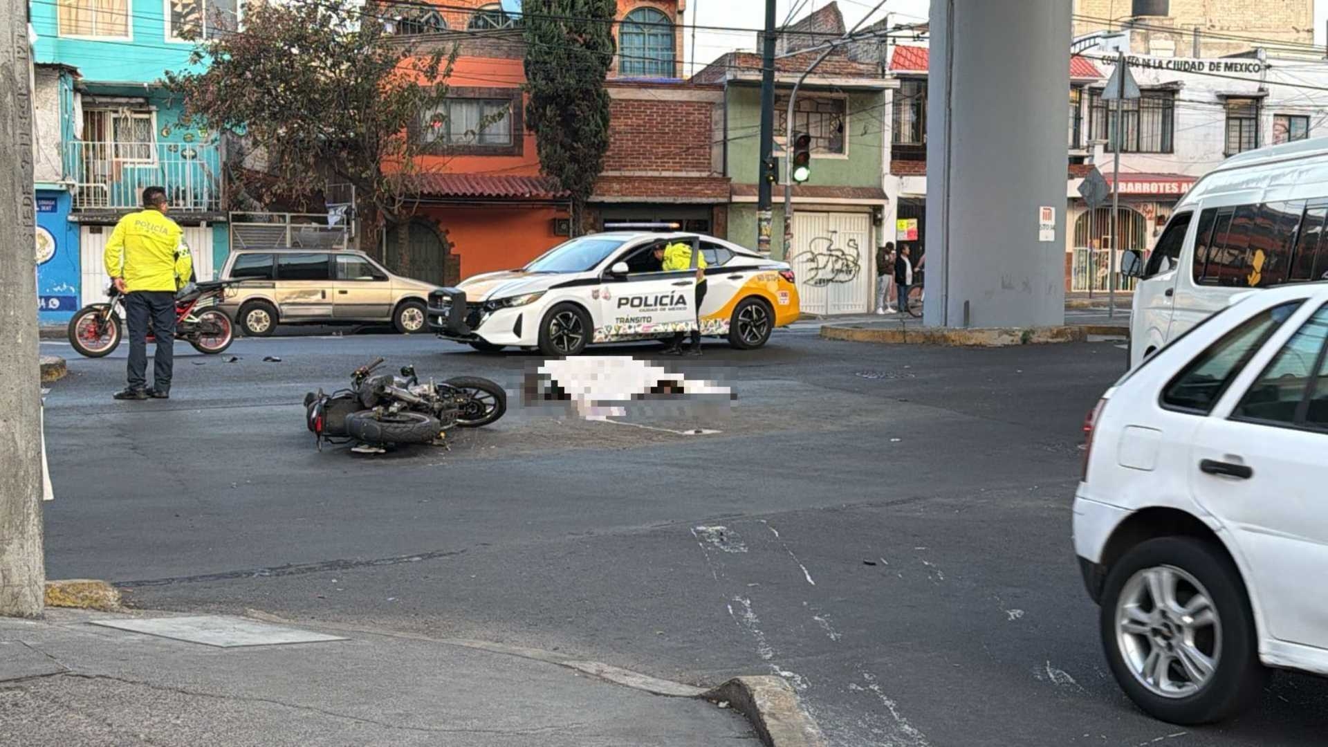 accidente fatal en Iztapalapa