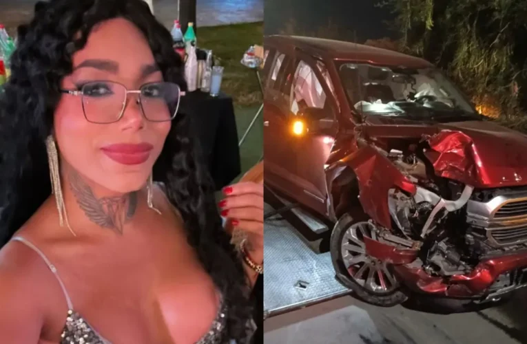 Reportan accidente vehicular de la influencer Paola Suárez; revelan su estado de salud