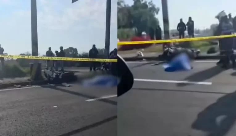Trágico accidente en la México-Querétaro deja un motociclista sin vida