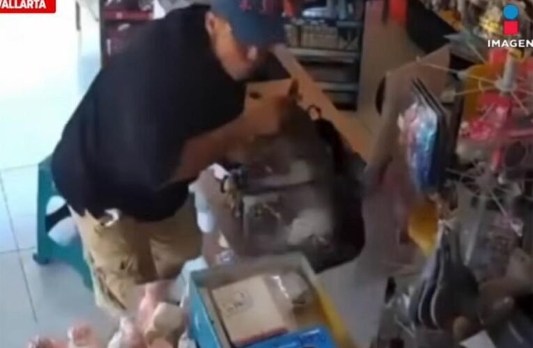 ¡Caza humana en Puerto Vallarta! Identifican al criminal que apuñaló por la espalda a Daiana en una papelería