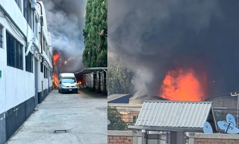 incendio en Tláhuac