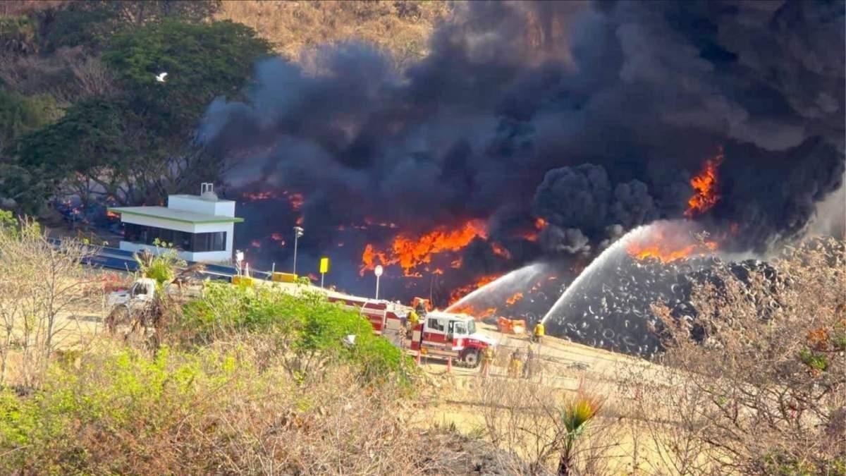 incendio vertedero "El Gavilán"