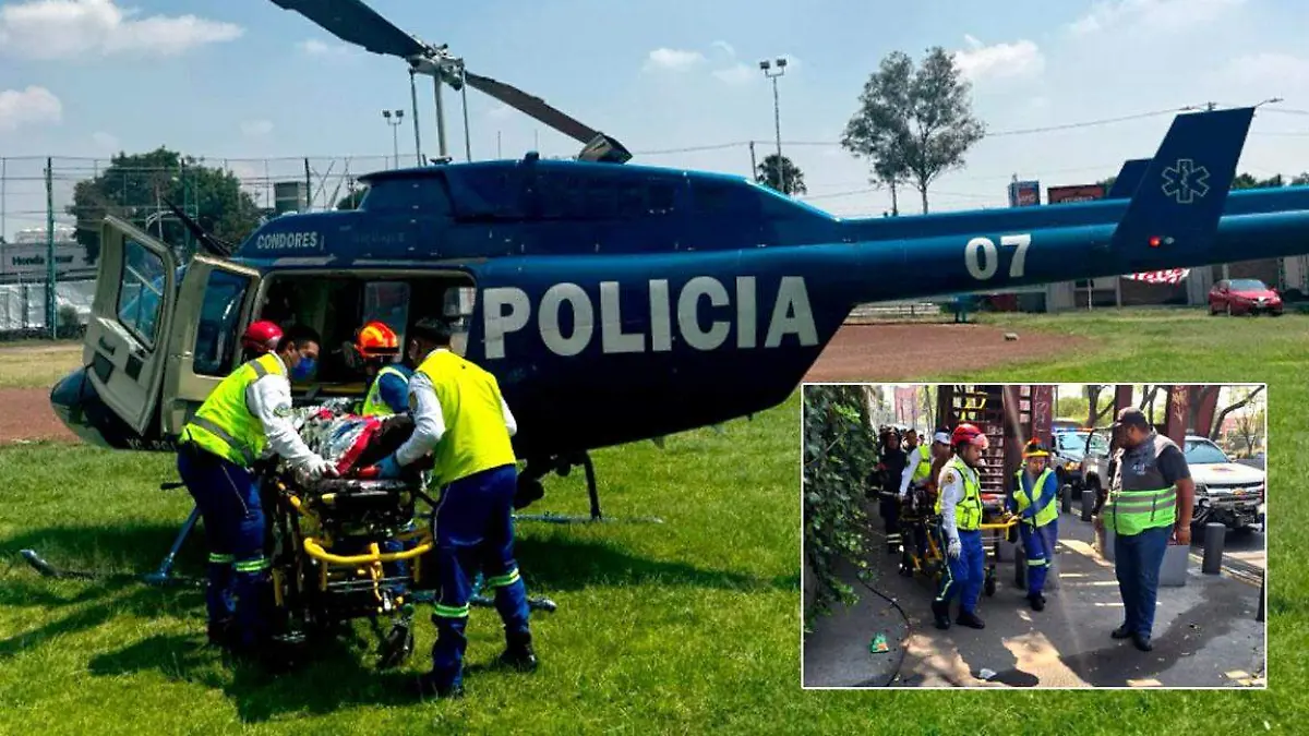 trabajador electrocutado en Periférico