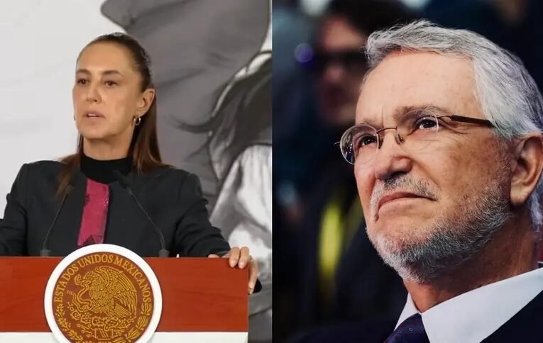 ¡Choque en la mañanera de este 9 de junio! Sheinbaum acusa campaña de caos rumbo al Mundial y exhibe a Salinas Pliego