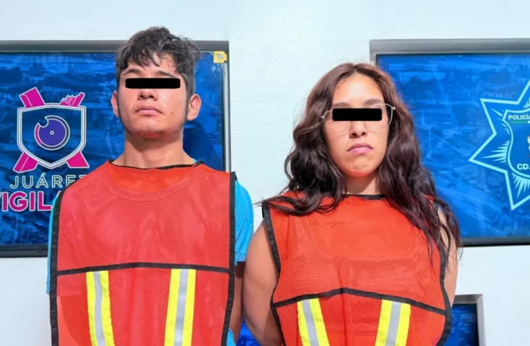 Caen los asesinos: Atrapan a pareja tras sangriento crimen en Juárez