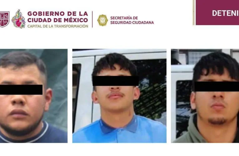 Detienen a tres supuestos integrantes de La Unión Tepito en la alcaldía Cuauhtémoc