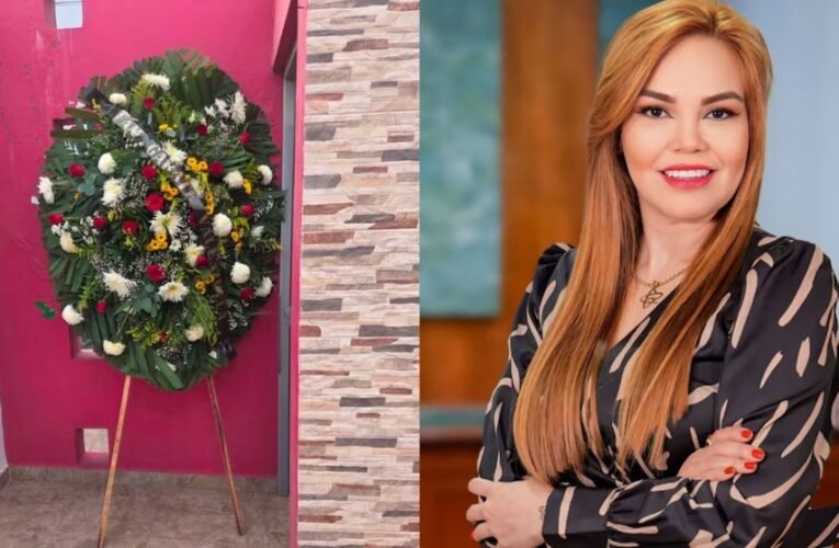 ¡Terror en Culiacán! Dejan corona fúnebre en la casa de la diputada local Paola Gárate