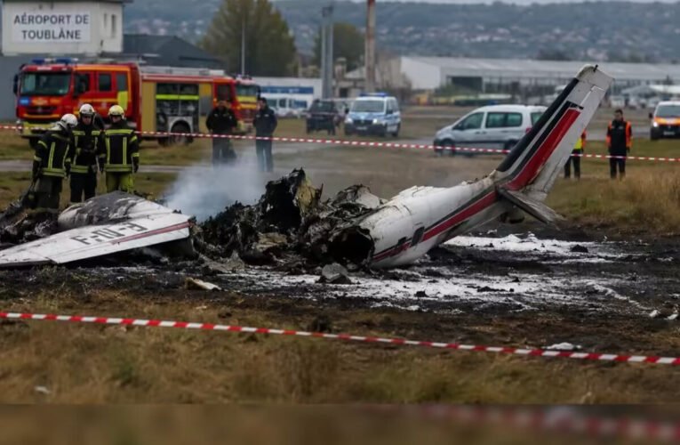 Mueren once personas al estrellarse una avioneta en el este de Francia