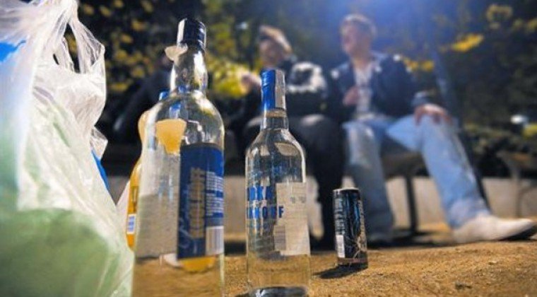 consumo alcohol vía pública