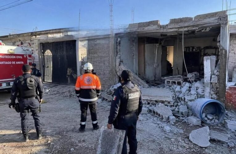 ¡Susto en Santiago de Anaya! Fuerte explosión de polvorín moviliza a cuerpos de emergencia en Hidalgo