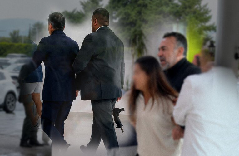 ¡Alcalde de Metepec enloquece! Video capta golpiza a socio del exclusivo Club La Asunción