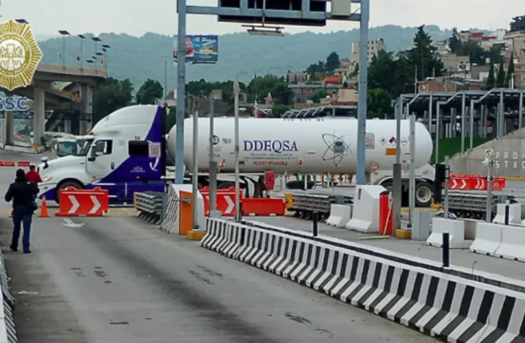 ¡Fuerte operativo policial! Sellan accesos por inminente riesgo de ingreso de explosivos a CDMX