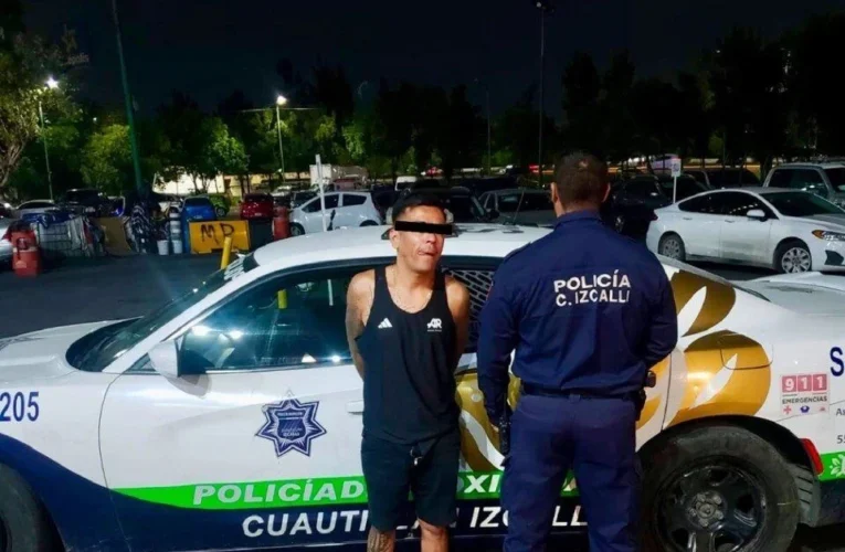 Policía Municipal detiene a hombre armado en Cuautitlán Izcalli tras reporte de disparos
