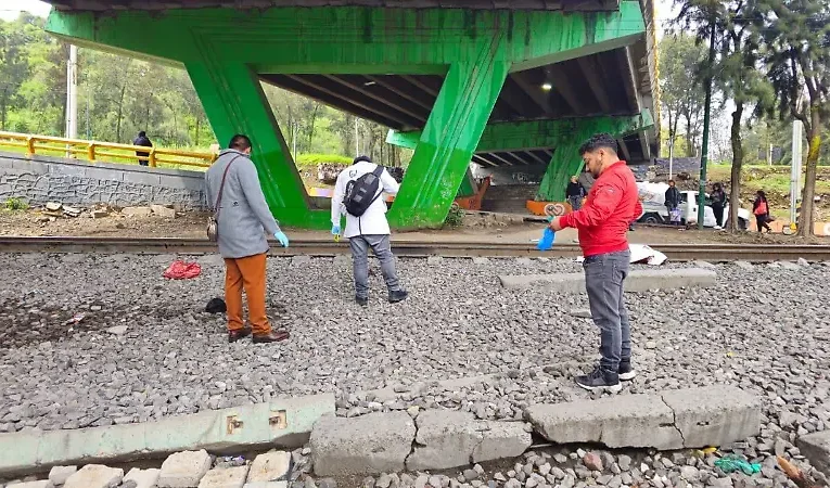Fallece hombre en situación de calle al ser arrollado por la locomotora en La Pastora