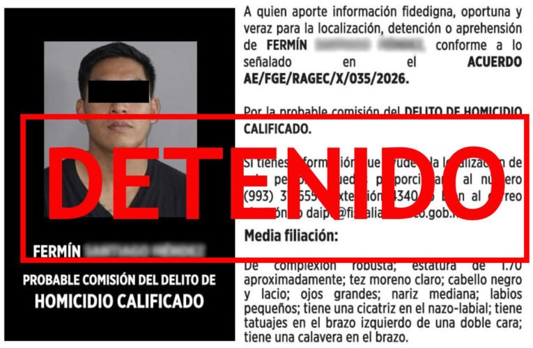 Recapturan a multihomicida prófugo del penal estatal tras cuatro meses de intensa búsqueda