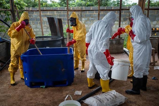 narcolaboratorio en Nigeria