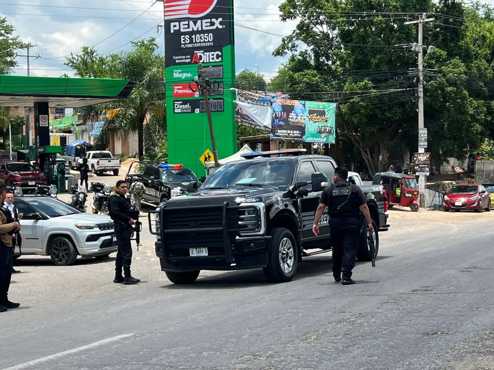 simulacros de narcobloqueos