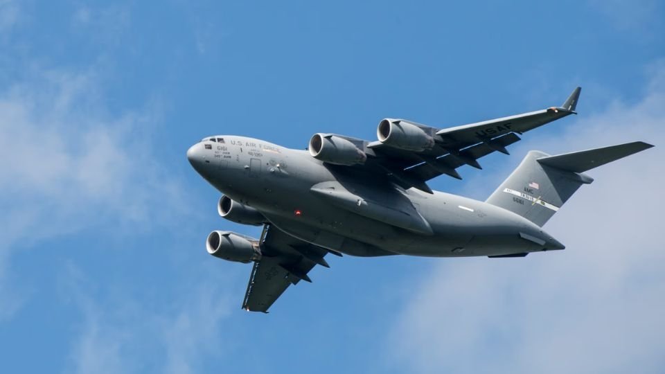 Avión militar EU Antártida