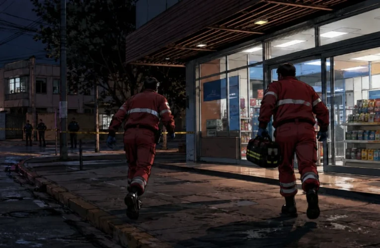 Hombre muere por heridas de bala al buscar auxilio en tienda de conveniencia de Ecatepec