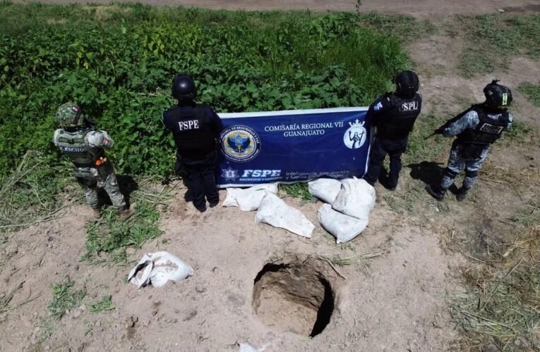 Desmantelan toma clandestina conectada a cisterna con 30 mil litros de combustible en Villagrán, Guanajuato