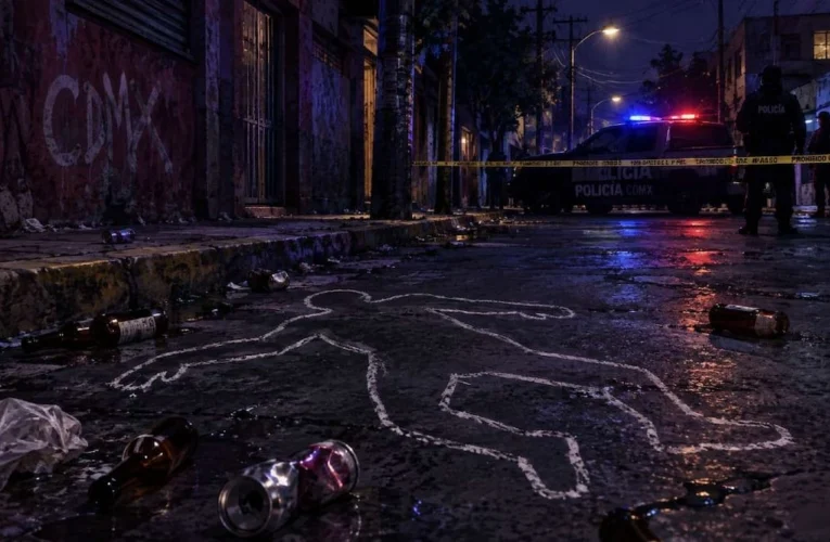 Asesinan a tiros a un hombre tras un encuentro violento en calles de la alcaldía Álvaro Obregón
