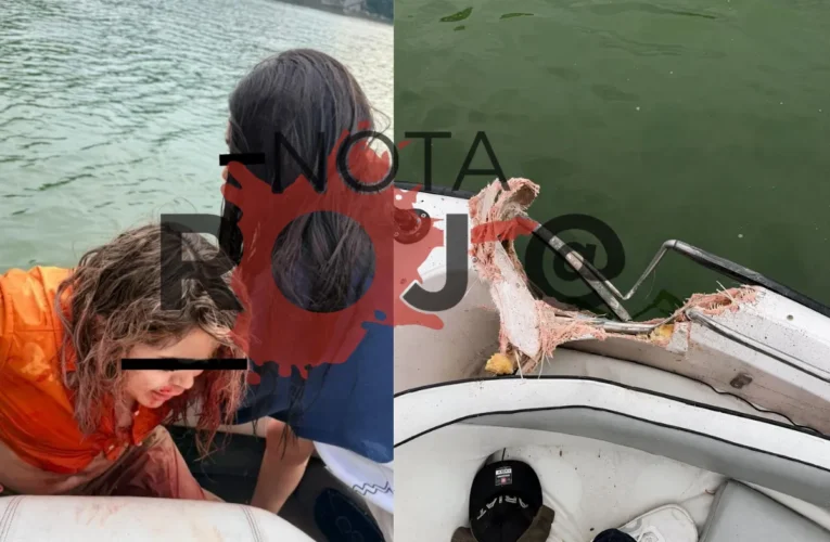 Seis lesionados y un conductor prófugo es el saldo de un accidente acuático en Valle de Bravo