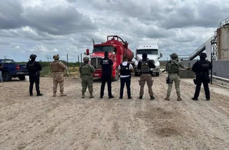 Gobierno federal asegura 7.4 millones de litros de huachicol en Reynosa