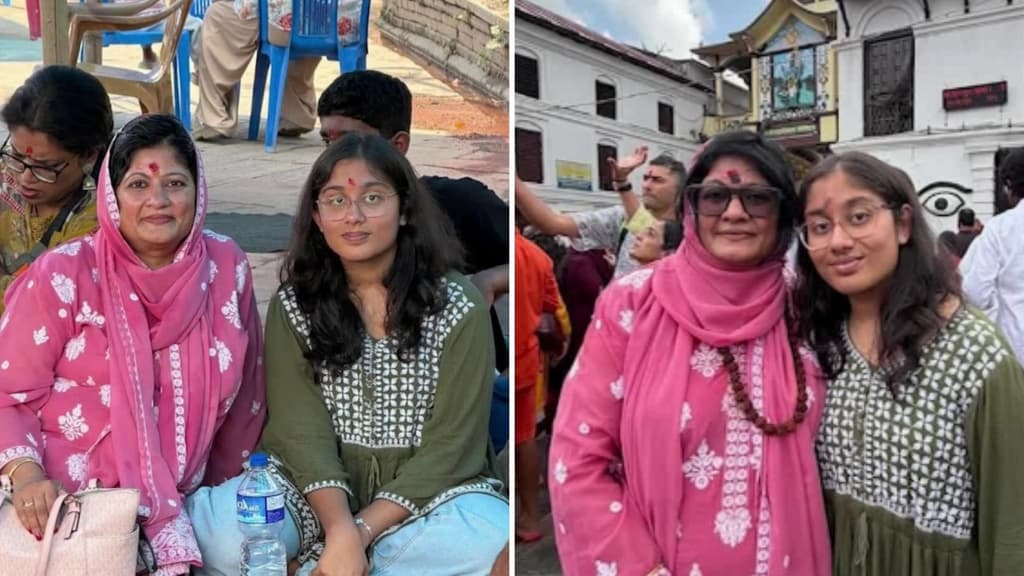 Madre hija neoyorquinas Nepal