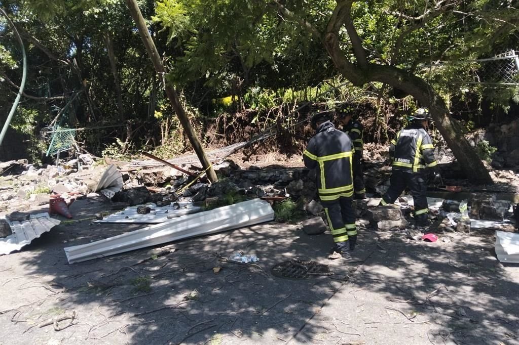 Mueren obreros aplastados Huixquilucan