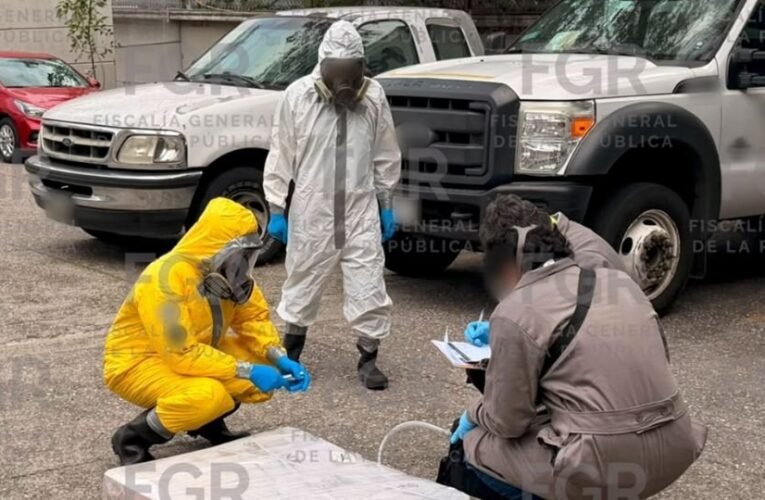 Aseguran 480 kilos de mercurio en CDMX