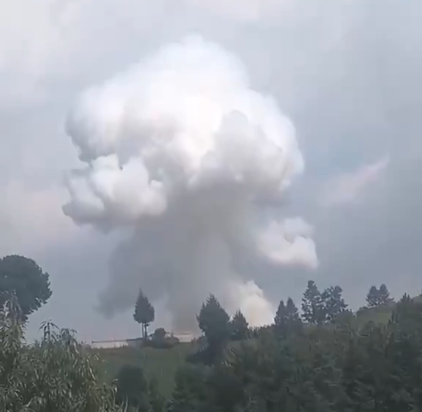 Un muerto y dos lesionados tras fuerte explosión de pirotecnia en Zinacantepec