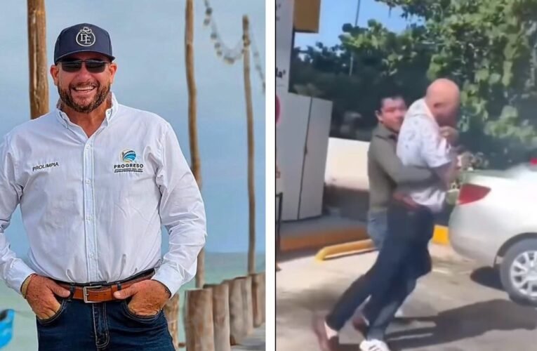 VIDEO | ¡Escándalo en Yucatán! Captan en video brutal pelea entre funcionarios municipales