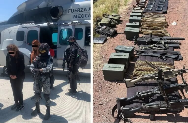 ¿Qué incautaron tras la captura de la hija y pareja del ‘Tío Lako’ en Michoacán?