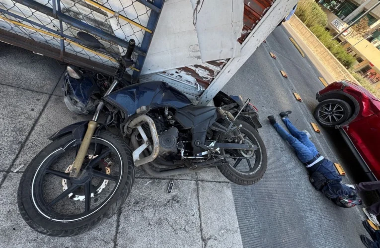 Motociclistas representan el 50 por ciento de las muertes viales en CDMX